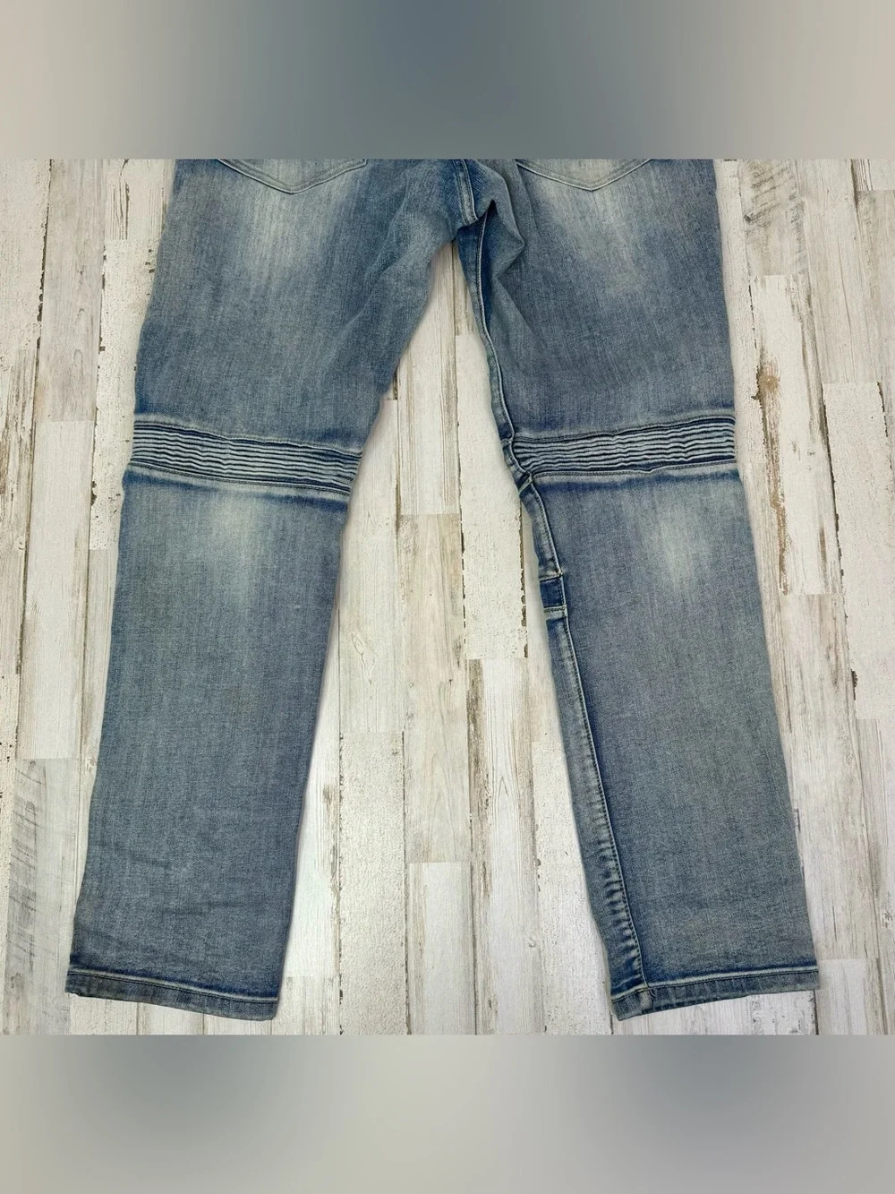 Decibel Men’s Jeans 36x32 Blue Straight Cotton Denim Zipper Button - Picture 11 of 11